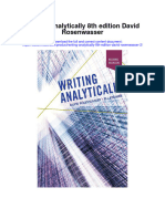 Download Writing Analytically 8Th Edition David Rosenwasser 2 all chapter