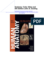 Human Anatomy Color Atlas and Textbook 6Th Edition John A Gosling Full Chapter