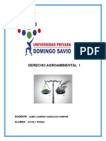 Derecho Agroambiental I Rivera