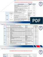 Calendario Tentativo 2024 Post Asamblea