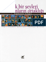 Ortak Bir Şeyleri Olmayanların Ortaklığı - Alphonso - Lingis-Tuncay - Birkan-1994-154s