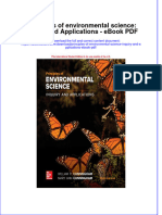 Book PDF Principles of Environmental Science Inquiry and Applications PDF Full Chapter
