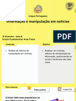 Informação e Manipulação em Notícias: Língua Portuguesa