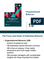 MGT201 - CH15 - Organizational Behavior