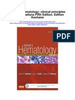 Download Rodaks Hematology Clinical Principles And Applications Fifth Edition Edition Keohane all chapter