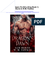 Dragons Dawn To Kill A King Book 1 Sam Burns W M Fawkes Full Chapter