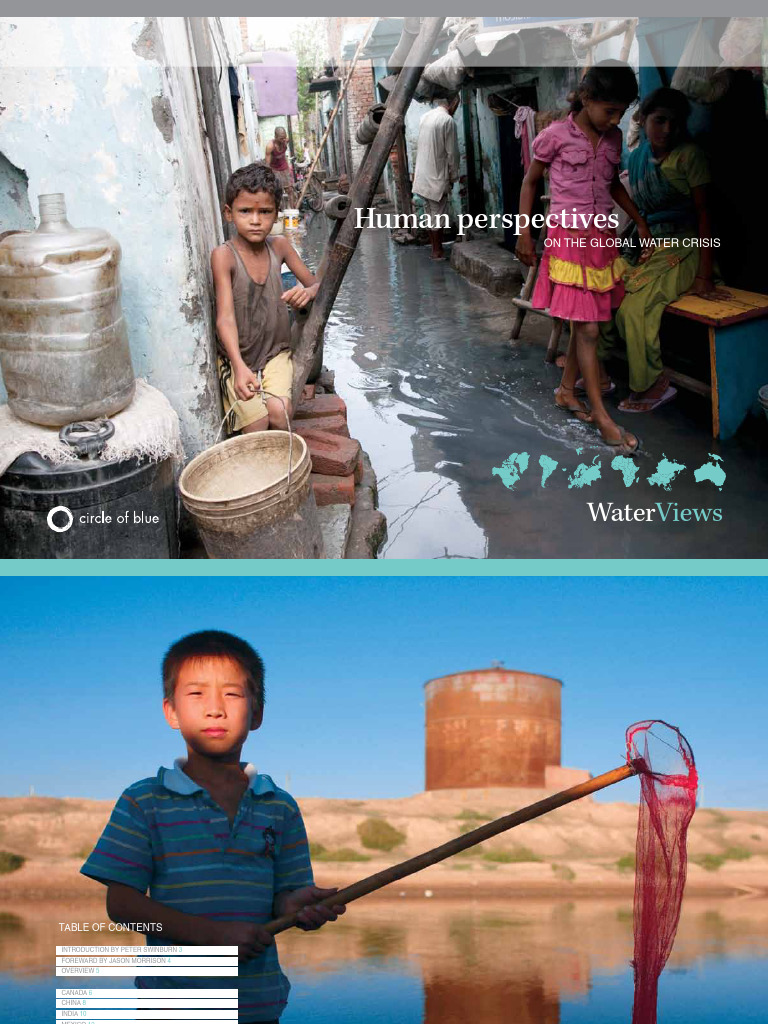 Human Perspectives On The Global Water Crisis GlobeScan Circle of Blue ...