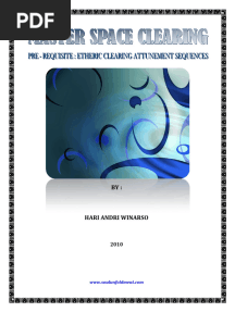 Etheric Clearing 4thmaster Space