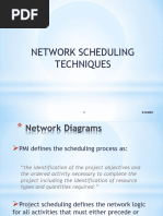 Network Scheduling Techniques