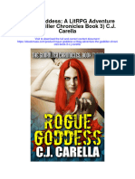 Rogue Goddess A Litrpg Adventure The Godkiller Chronicles Book 3 C J Carella All Chapter