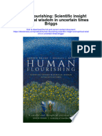 Human Flourishing Scientific Insight and Spiritual Wisdom in Uncertain Times Briggs Full Chapter