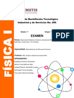 Examen de Fisica Con Respuestas