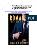 Roman A Canadian Underworld Forced Proximity Romance Men of The Falls Book 2 Melanie Moreland All Chapter