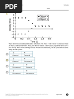 AP Physics 1 Unit 5 MCQ Progress Check | PDF | Force | Momentum