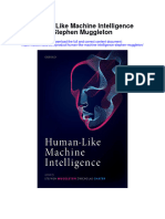 Download Human Like Machine Intelligence Stephen Muggleton full chapter