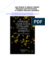 Download Forward Lease Sukuk In Islamic Capital Markets Structure And Governing Rules 1St Ed Edition Ahcene Lahsasna full chapter