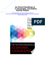 Download The New Oxford Handbook Of Economic Geography 2Nd Edition Dariusz Wojcik full chapter