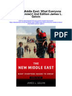 The New Middle East What Everyone Needs To Knowr 2Nd Edition James L Gelvin Full Chapter
