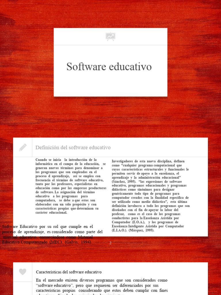 Software Educativo | PDF | Aprendizaje | Software