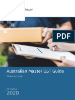 Australian Master GST Guide 2020 21st Edition 9781922347008 1922347000