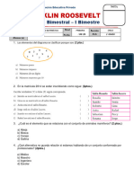 Examen Mensual (I Bimestre) R.M