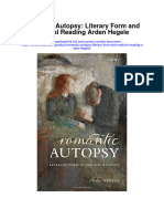 Romantic Autopsy Literary Form and Medical Reading Arden Hegele All Chapter