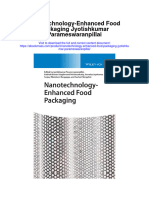 Download Nanotechnology Enhanced Food Packaging Jyotishkumar Parameswaranpillai full chapter