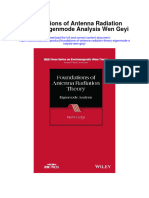 Foundations of Antenna Radiation Theory Eigenmode Analysis Wen Geyi Full Chapter