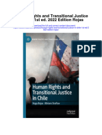 Download Human Rights And Transitional Justice In Chile 1St Ed 2022 Edition Rojas full chapter
