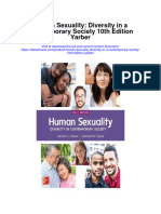 Download Human Sexuality Diversity In A Contemporary Society 10Th Edition Yarber full chapter
