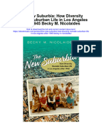 The New Suburbia How Diversity Remade Suburban Life in Los Angeles After 1945 Becky M Nicolaides Full Chapter