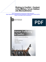 Human Trafficking in Conflict Context Causes and The Military 1St Ed Edition Julia Muraszkiewicz Full Chapter