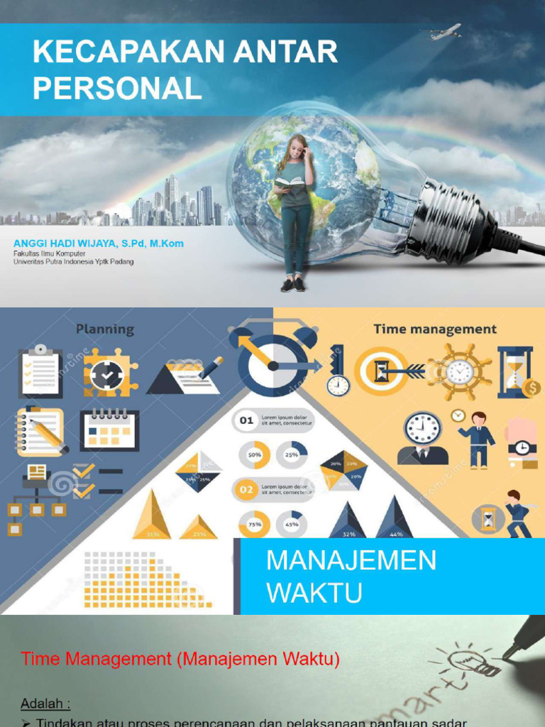 konsistensi dalam pengelolaan waktu