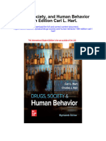 Drugs Society and Human Behavior 18Th Edition Carl L Hart Full Chapter