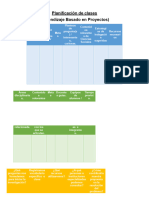 Planificación de Clases - APB I Bimestre