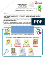 Guía Resolución de Problemas (Adición de Fracciones)