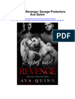 Ropes and Revenge Savage Protectors Ava Quinn All Chapter