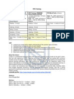 PTE Training Brochure