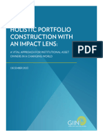 Holistic portfolio construction with an impact lens