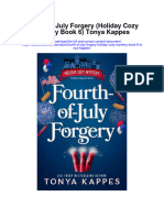Fourth of July Forgery Holiday Cozy Mystery Book 6 Tonya Kappes Full Chapter