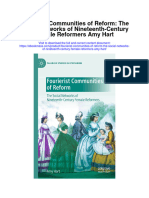 Fourierist Communities of Reform The Social Networks of Nineteenth Century Female Reformers Amy Hart Full Chapter