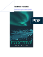 Foxfire Rowan Hill Full Chapter