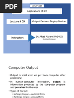 Lecture#9 Display Devies