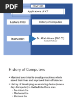 Lecture#3-History of Computers