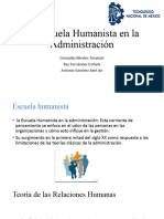 La Escuela Humanista en La Administración