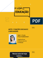 5 - Ef2 - 6 Ano - Arte - Funções Sociais e Linguagens