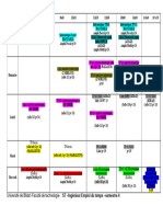 Emploi Du Temps S4 TCST ING 2023 2024