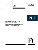 2000-1-1987 CARRETERAS CODIFICACION Y MEDICIONES