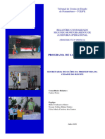 Programa de Saúde Ambiental: Tribunal de Contas Do Estado de Pernambuco - TCE/PE