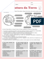 ATIVIDADES - ESTRUTURA DA TERRA